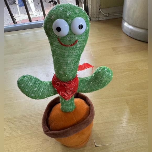 💚Dancing, Record & Talking Cactus Plush Toy - Picture 7 of 14